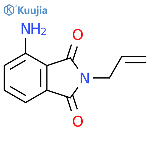 4-amino-2-(prop-2-en-1-yl)-2,3-dihydro-1H-isoindole-1,3-dione structure