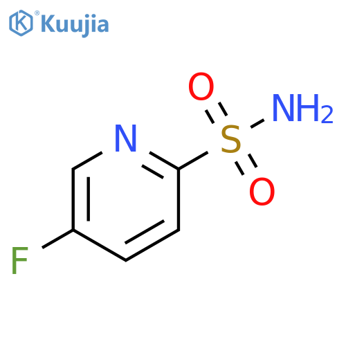 5-fluoropyridine-2-sulfonamide structure
