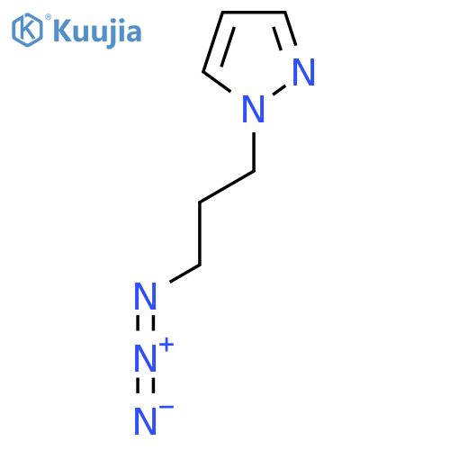 1-(3-azidopropyl)-1H-pyrazole structure
