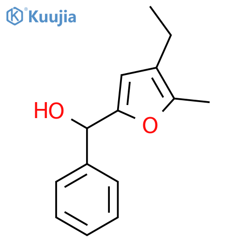 (4-ethylphenyl)-(5-methylfuran-2-yl)methanol structure