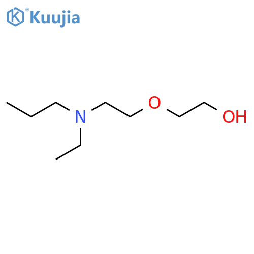 2-(2-(Ethyl(propyl)amino)ethoxy)ethan-1-ol structure