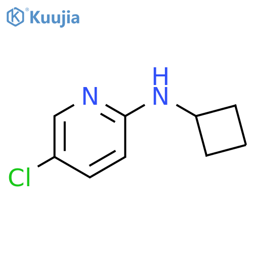 5-chloro-N-cyclobutylpyridin-2-amine structure