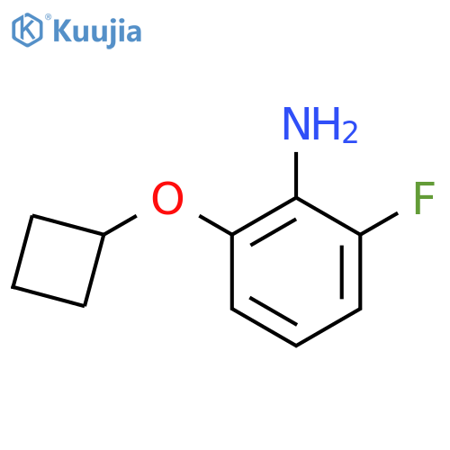 2-Cyclobutoxy-6-fluoroaniline structure