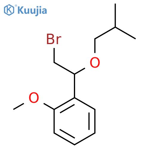 1-2-bromo-1-(2-methylpropoxy)ethyl-2-methoxybenzene structure