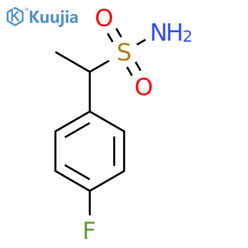 1-(4-Fluorophenyl)ethane-1-sulfonamide structure