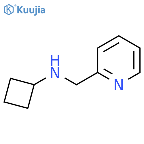 N-(Pyridin-2-ylmethyl)cyclobutanamine structure