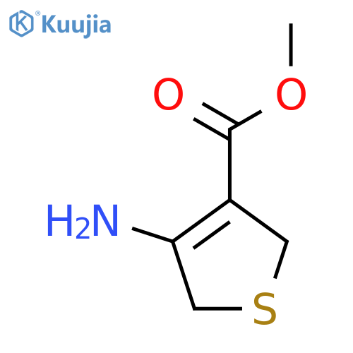 Methyl 4-amino-2,5-dihydrothiophene-3-carboxylate structure