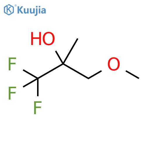 1,1,1-trifluoro-3-methoxy-2-methylpropan-2-ol structure
