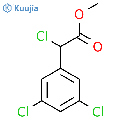 Methyl 2-chloro-2-(3,5-dichlorophenyl)acetate structure