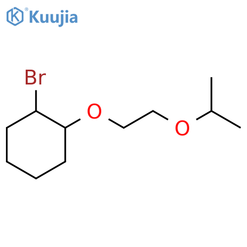 1-bromo-2-2-(propan-2-yloxy)ethoxycyclohexane structure