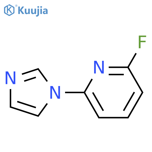2-fluoro-6-(1H-imidazol-1-yl)pyridine structure