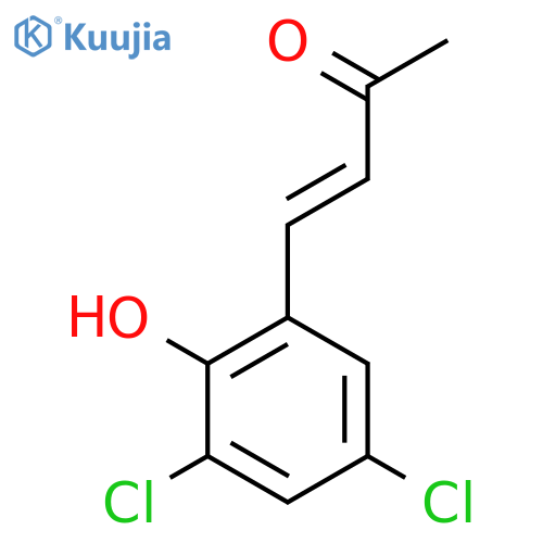 4-(3,5-Dichloro-2-hydroxyphenyl)but-3-en-2-one structure