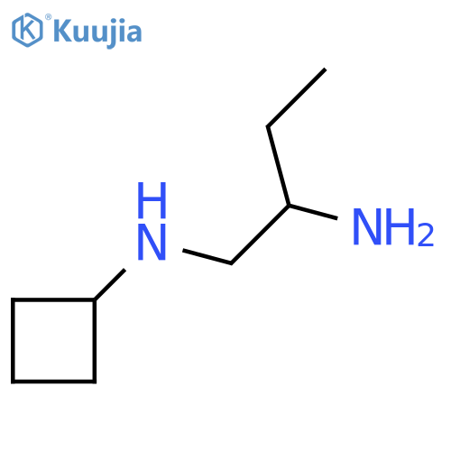 N-(2-Aminobutyl)cyclobutanamine structure