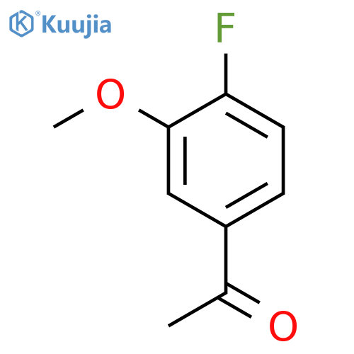 1-(4-Fluoro-3-methoxyphenyl)ethanone structure