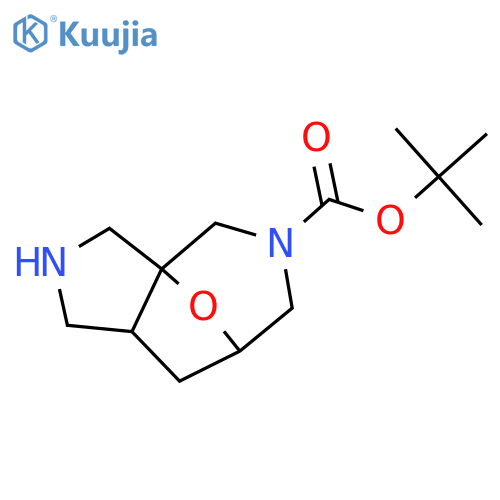 tert-butyl 11-oxa-3,9-diazatricyclo5.3.1.0,1,5undecane-9-carboxylate structure