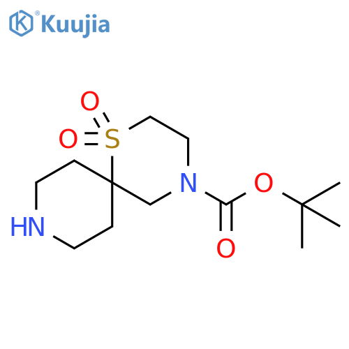 1,1-Dioxo-1L6-Thia-4,9-Diaza-Spiro[5.5]Undecane-4-Carboxylic Acid Tert-Butyl Ester(WX100479) structure