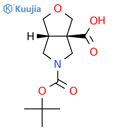 (3AS*,6aS*)-tert-Butylhexahydropyrrolo-3,4-cpyrrole-2(1H)-carboxylate structure