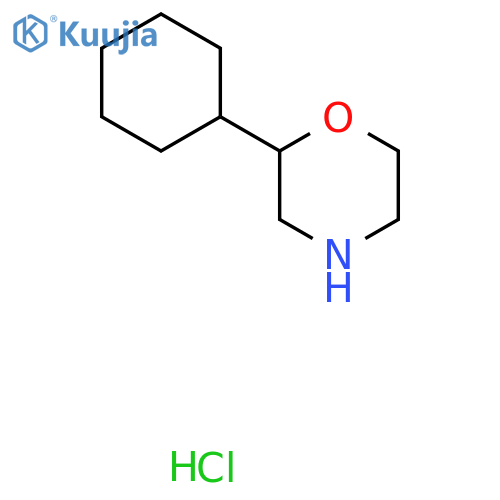 2-Cyclohexyl-morpholine hydrochloride structure
