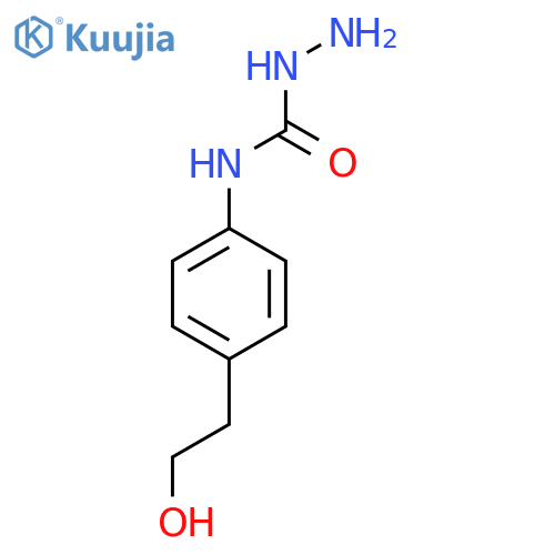 3-amino-1-4-(2-hydroxyethyl)phenylurea structure