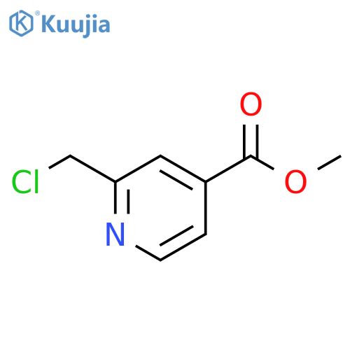 methyl 2-(chloromethyl)isonicotinate structure