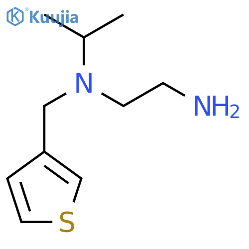 N*1*-Isopropyl-N*1*-thiophen-3-ylmethyl-ethane-1,2-diamine structure