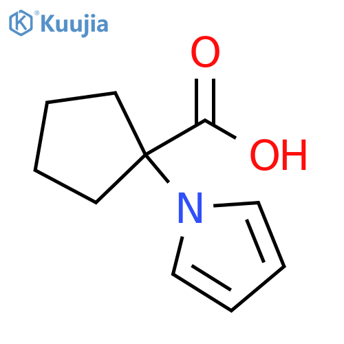1-(1H-PYRROL-1-YL)CYCLOPENTANE-1-CARBOXYLIC ACID structure