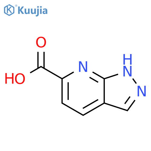 1H-pyrazolo[3,4-b]pyridine-6-carboxylic acid structure