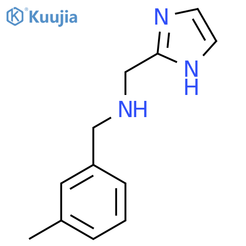 (1H-imidazol-2-yl)methyl(3-methylphenyl)methylamine structure