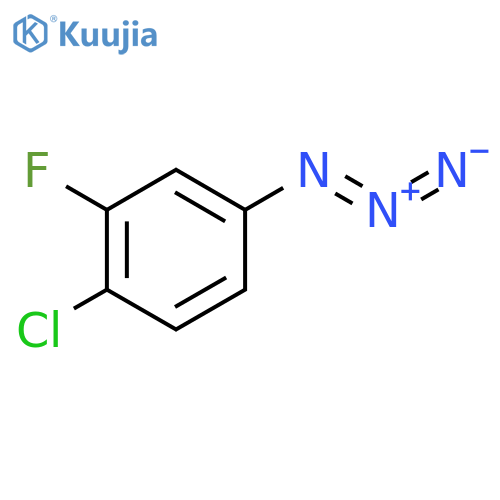 4-azido-1-chloro-2-fluorobenzene structure