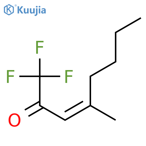 3-Octen-2-one,1,1,1-trifluoro-4-methyl-, (Z)- (9CI) structure