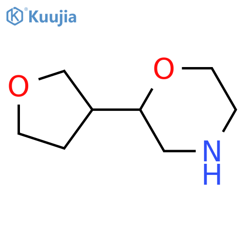 2-(oxolan-3-yl)morpholine structure
