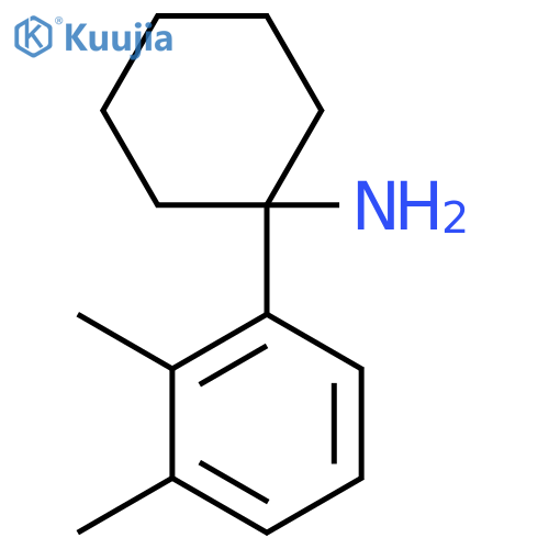 1-(2,3-dimethylphenyl)cyclohexan-1-amine structure