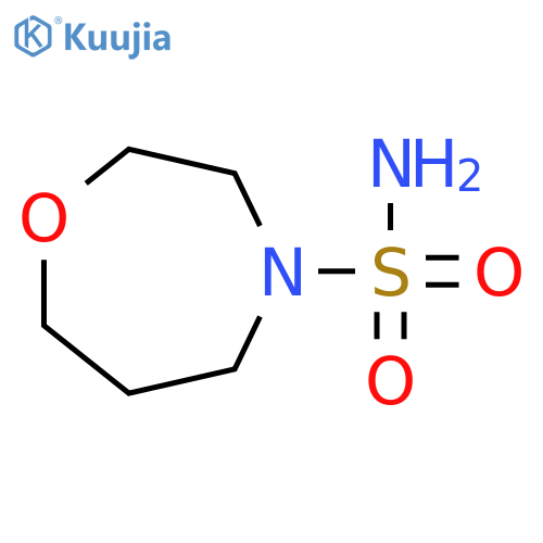 1,4-oxazepane-4-sulfonamide structure