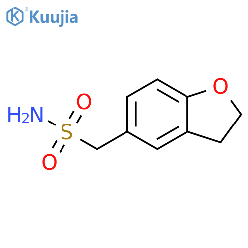 2,3-Dihydro-5-benzofuranmethanesulfonamide structure