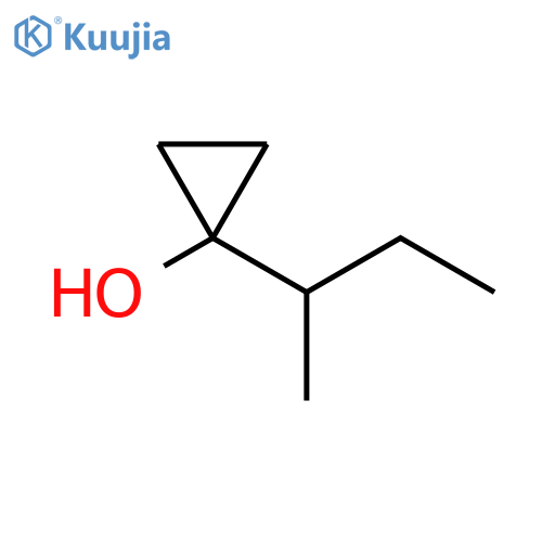 1-(butan-2-yl)cyclopropan-1-ol structure