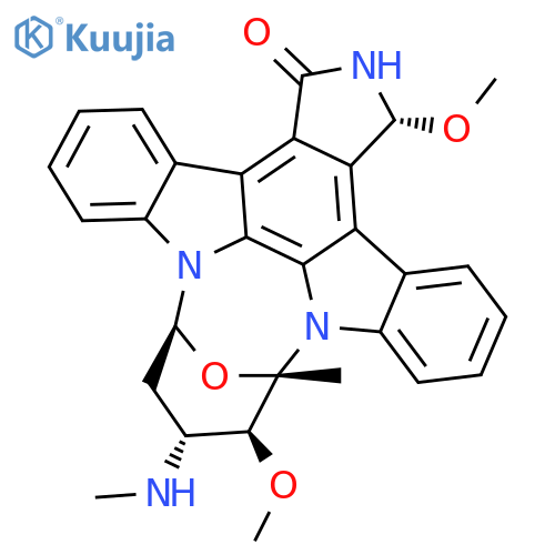 9,13-Epoxy-1H,9H-diindolo[1,2,3-gh:3',2',1'-lm]pyrrolo[3,4-j][1,7]benzodiazonin-1-one,2,3,10,11,12,13-hexahydro-3,10-dimethoxy-9-methyl-11-(methylamino)-,(3R,9S,10R,11R,13R)- structure
