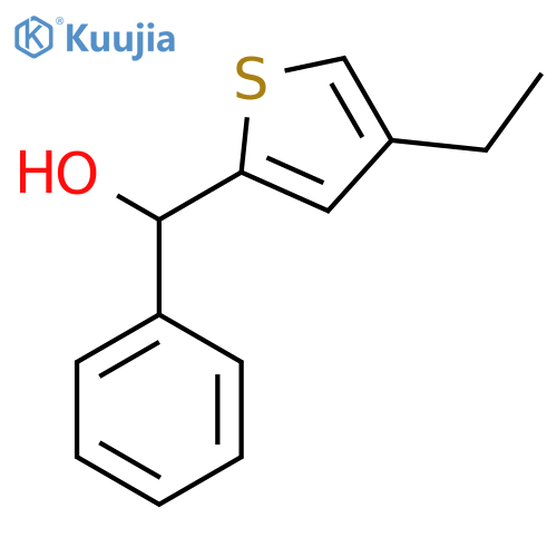 4-ETHYLPHENYL-(2-THIENYL)METHANOL structure