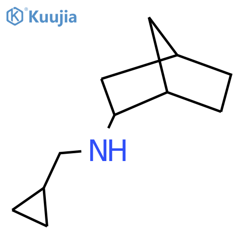 N-(cyclopropylmethyl)bicyclo[2.2.1]heptan-2-amine structure