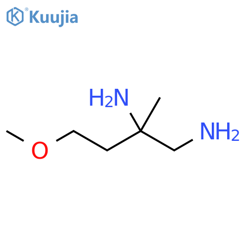 1,2-Butanediamine, 4-methoxy-2-methyl- structure