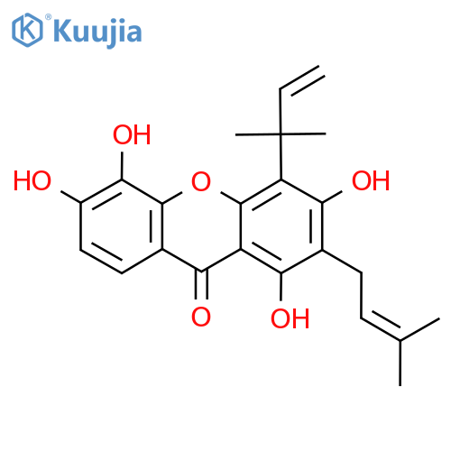 Gerontoxanthone I structure