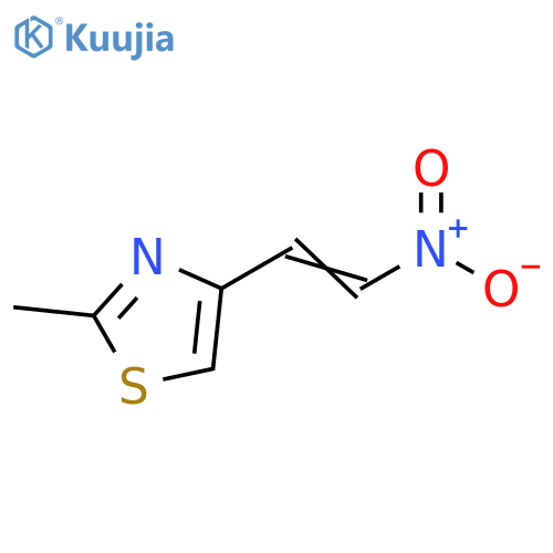 2-methyl-4-(2-nitroethenyl)-1,3-thiazole structure