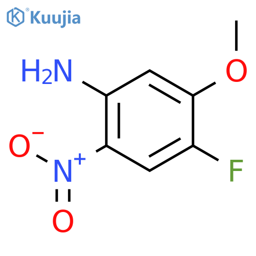 4-Fluoro-5-methoxy-2-nitroaniline structure