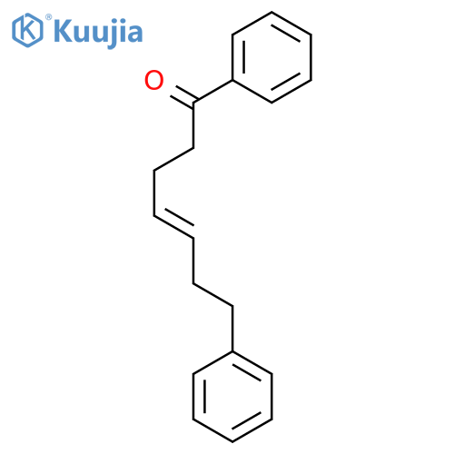 4-Hepten-1-one, 1,7-diphenyl- structure