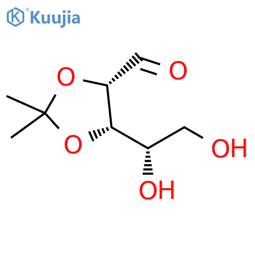 2,3-O-(1-Methylethylidene)-L-ribose structure