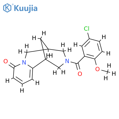 11-(5-chloro-2-methoxybenzoyl)-7,11-diazatricyclo[7.3.1.0^{2,7}]trideca-2,4-dien-6-one structure