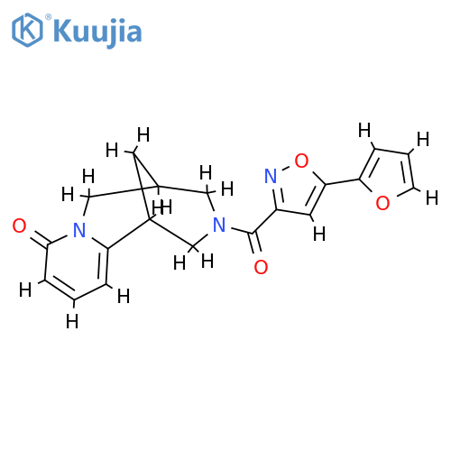 11-5-(furan-2-yl)-1,2-oxazole-3-carbonyl-7,11-diazatricyclo7.3.1.0^{2,7}trideca-2,4-dien-6-one structure