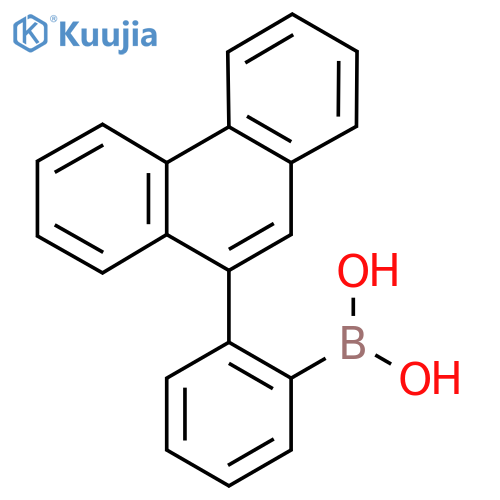 (2-(Phenanthren-9-yl)phenyl)boronic acid structure