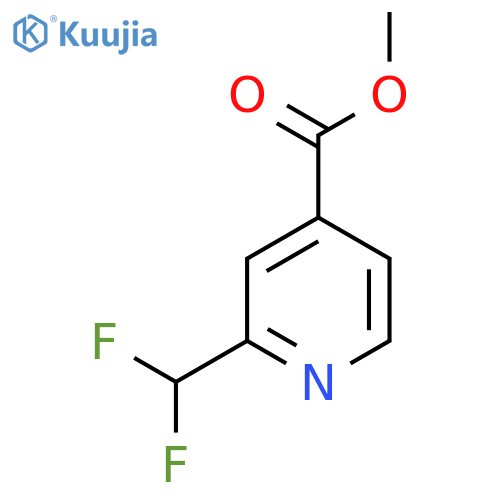 Methyl 2-(Difluoromethyl)Isonicotinate structure