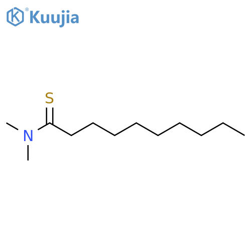Decanethioamide,N,N-dimethyl- structure