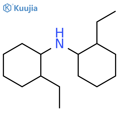 2-ethyl-N-(2-ethylcyclohexyl)cyclohexan-1-amine structure